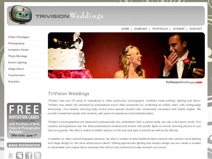 www.trivisionweddings.com