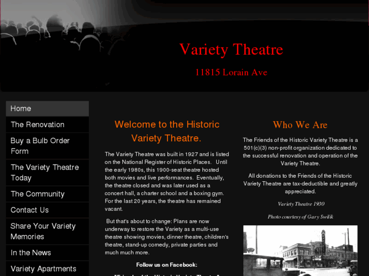 www.varietytheatrecleveland.com