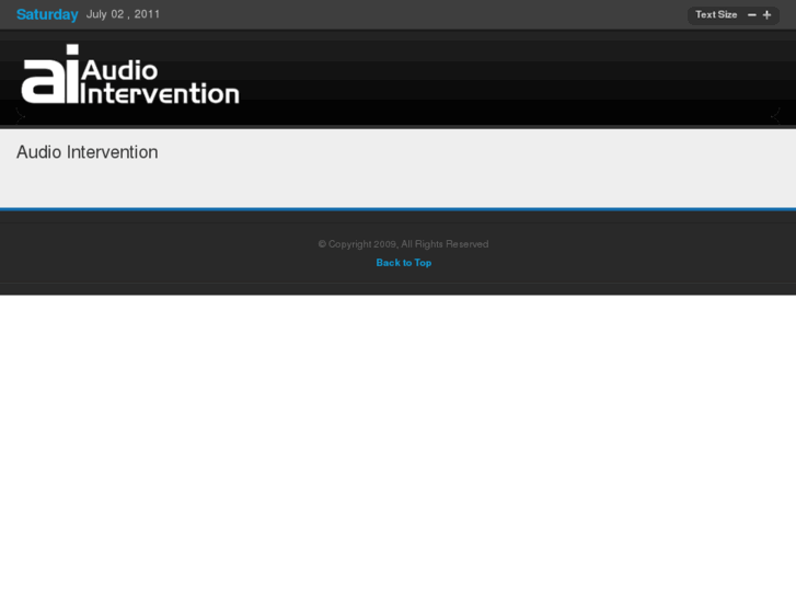 www.audiointervention.net