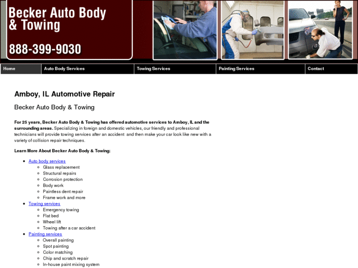 www.beckerautobodyandtowing.com