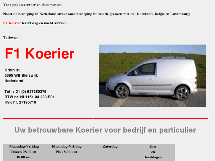 www.f1koerier.com