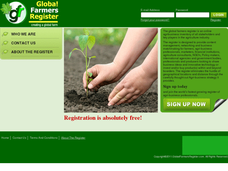 www.globalfarmersregister.com