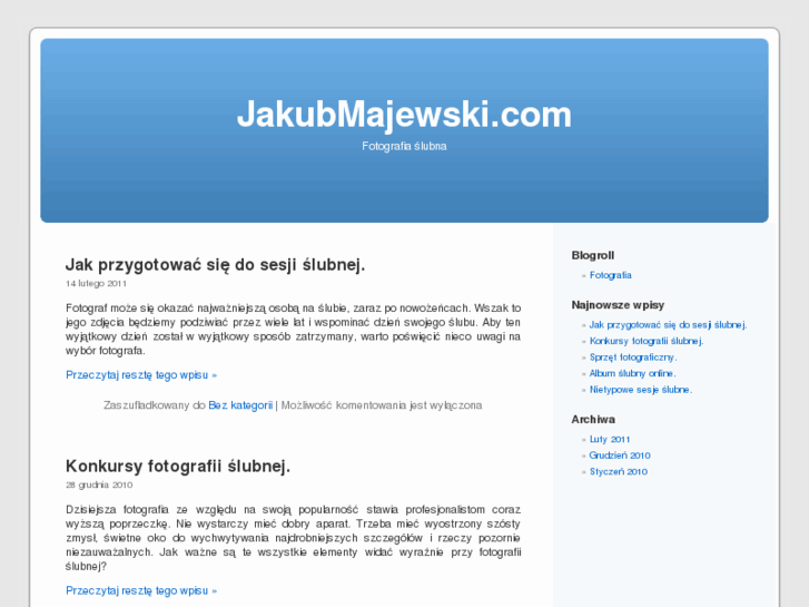 www.jakubmajewski.com