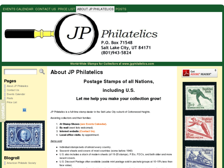 www.jpphilatelics.com