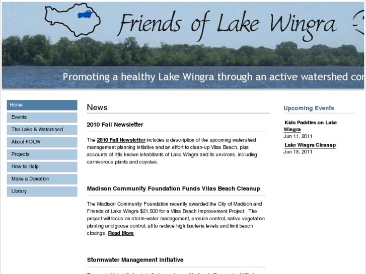 www.lakewingra.org