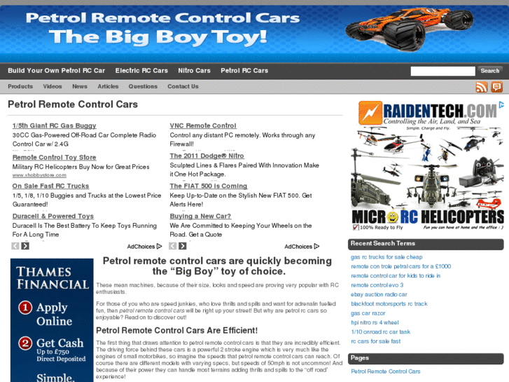 www.petrol-remote-control-car.com