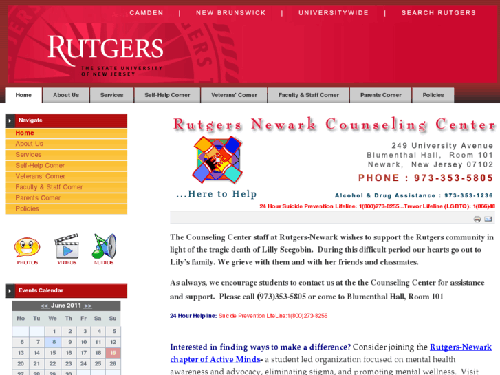 www.rutgersnewarkcounselingcenter.com