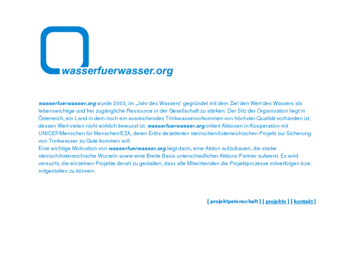 www.wasserfuerwasser.org