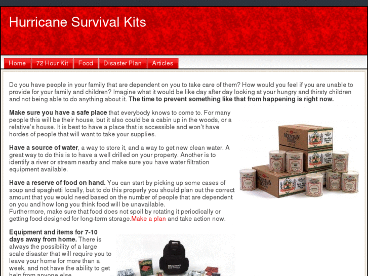 www.72hoursurvivalkits.net