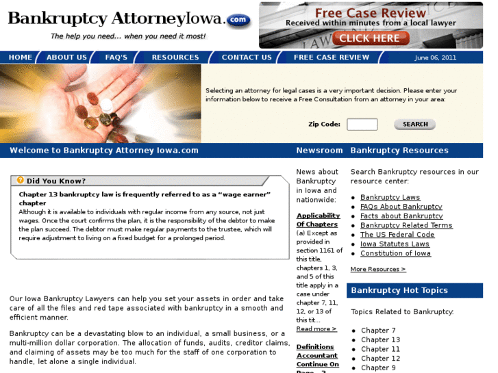 www.bankruptcyattorneyiowa.com