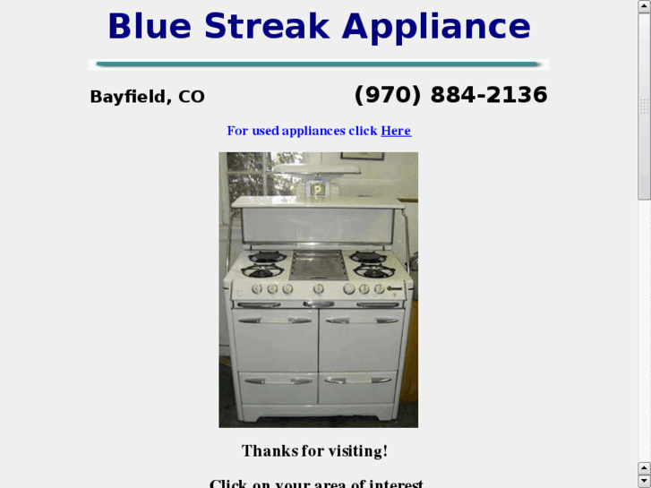 www.bluestreakappliance.com