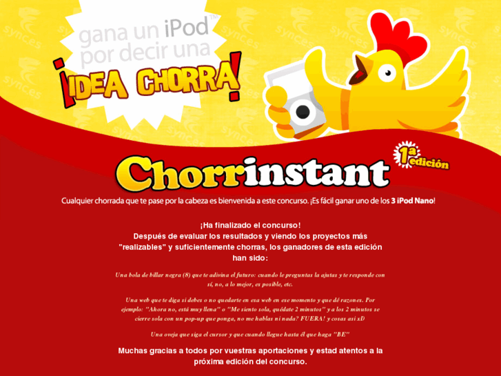 www.chorrinstant.com