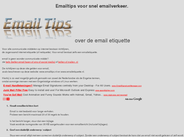 www.emailtips.nl