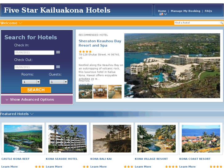 www.fivestarkailuakonahotels.com