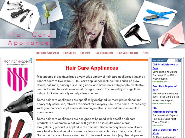 www.haircareappliances.com