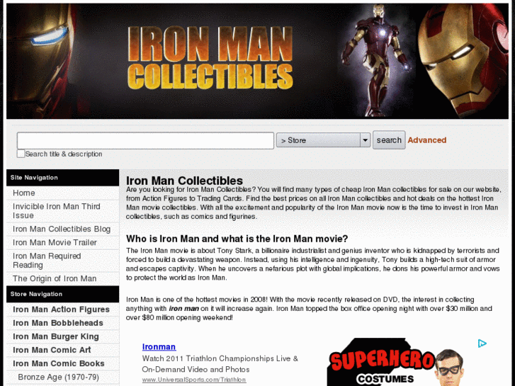 www.ironmancollectibles.com