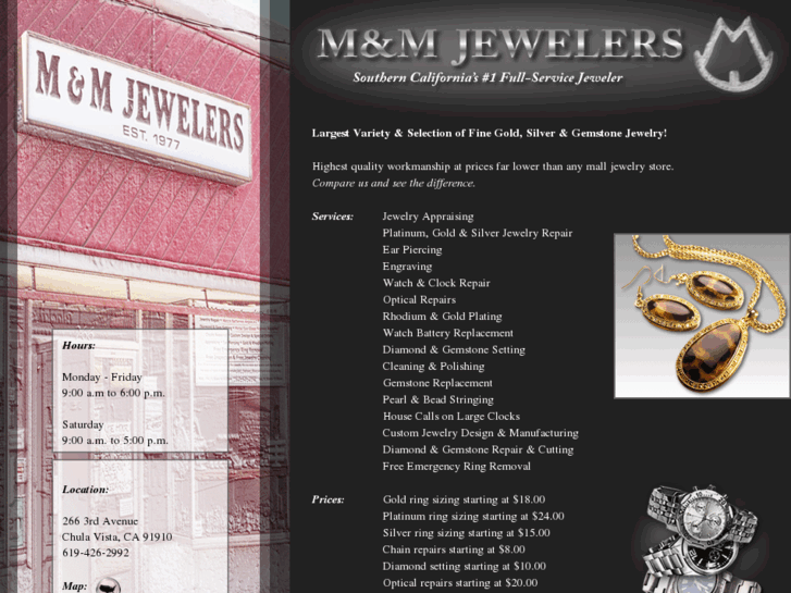 www.mandmjewelers.com