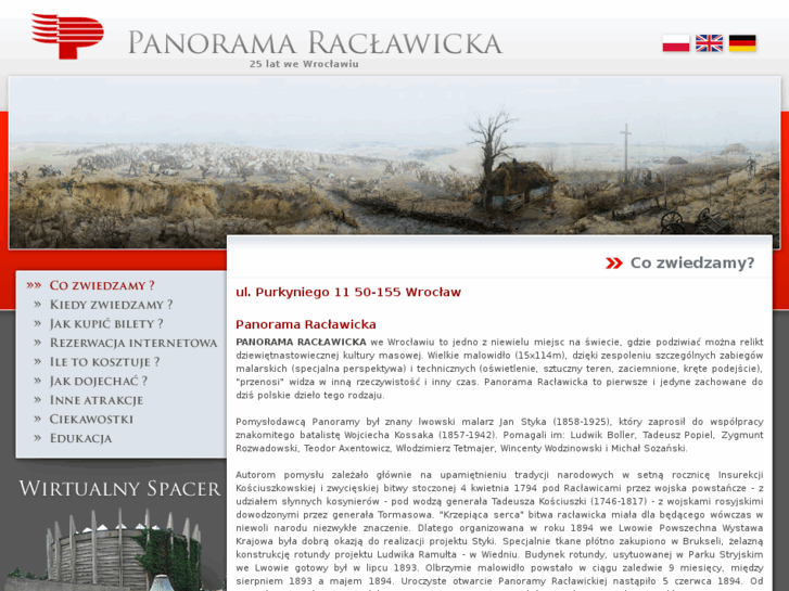 www.panoramaraclawicka.pl