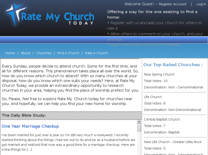 www.ratemychurchtoday.com