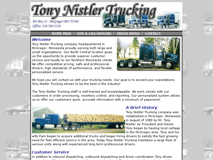 www.tonynistlertrucking.com