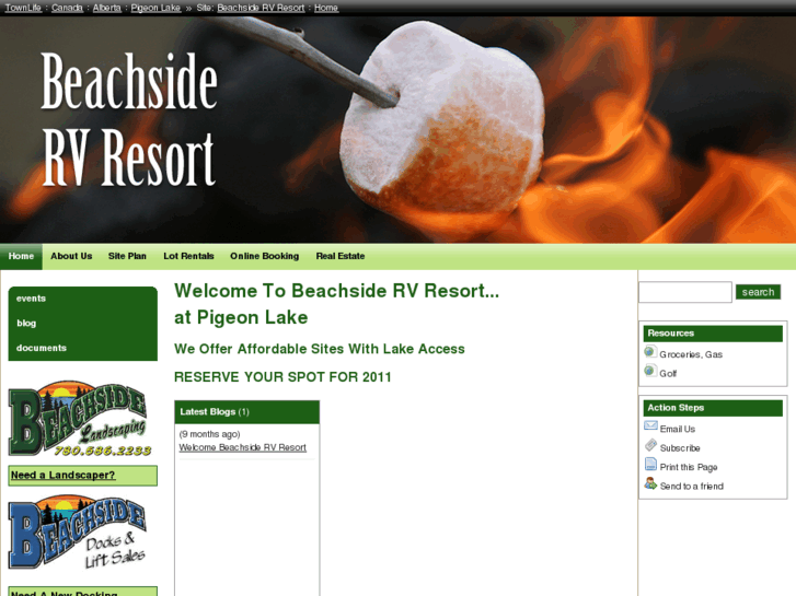 www.beachsidervresort.com