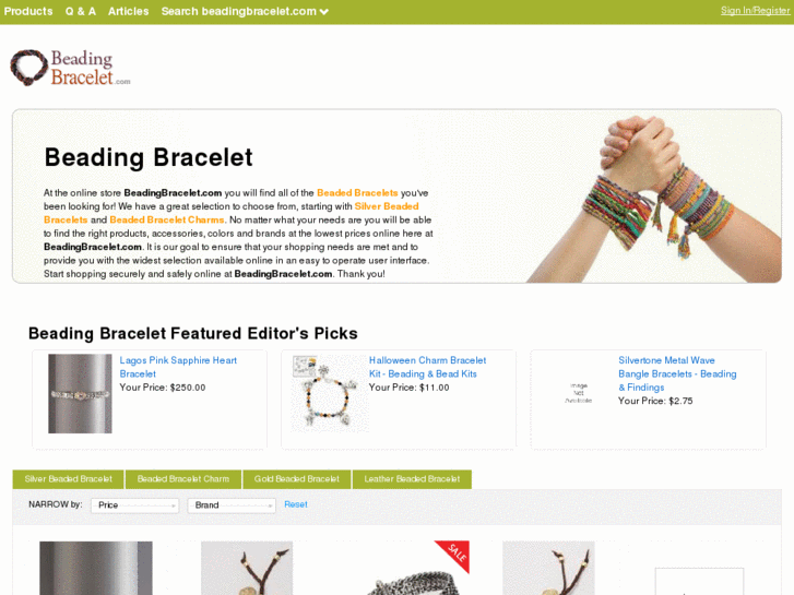 www.beadingbracelet.com