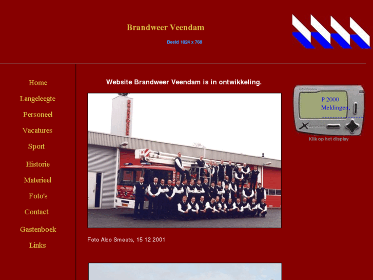 www.brandweerveendam.nl