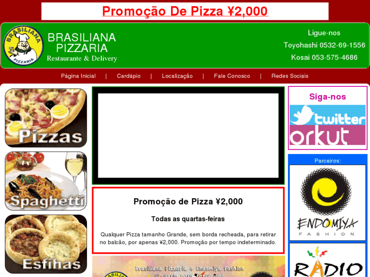 www.brasilianapizzaria.com