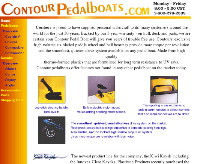 www.contourpedalboat.com