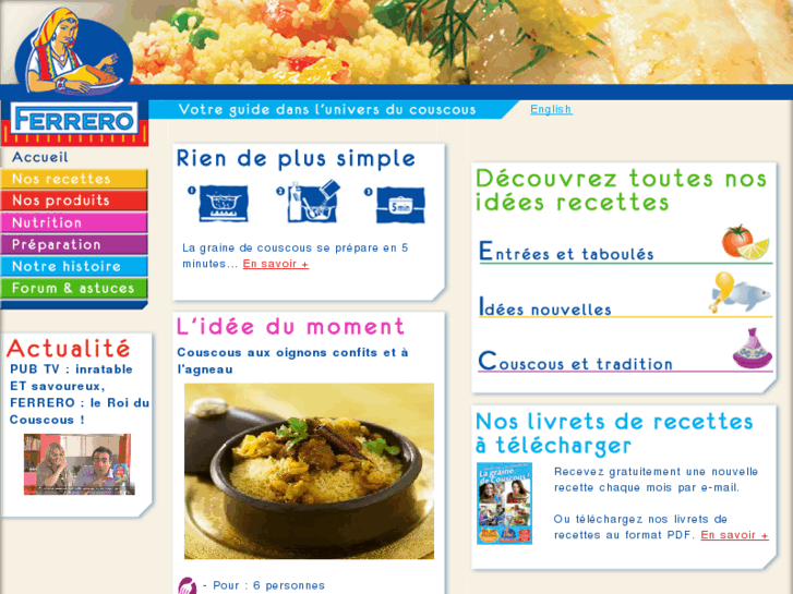 www.couscous-ferrero.com