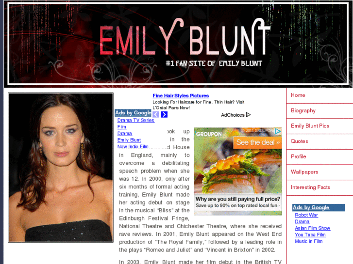 www.emilyblunt.org