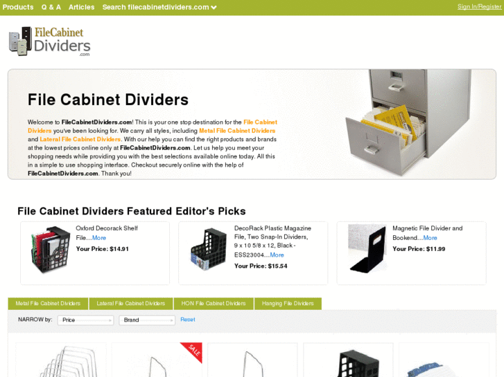 www.filecabinetdividers.com