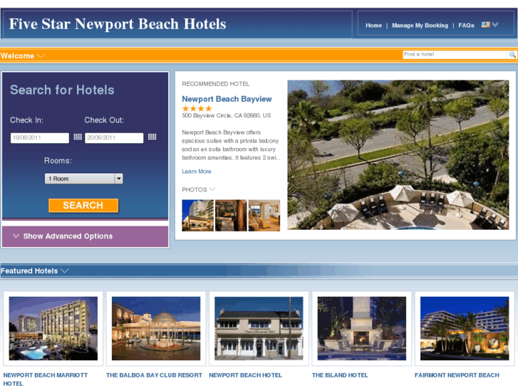 www.fivestarnewportbeachhotels.com