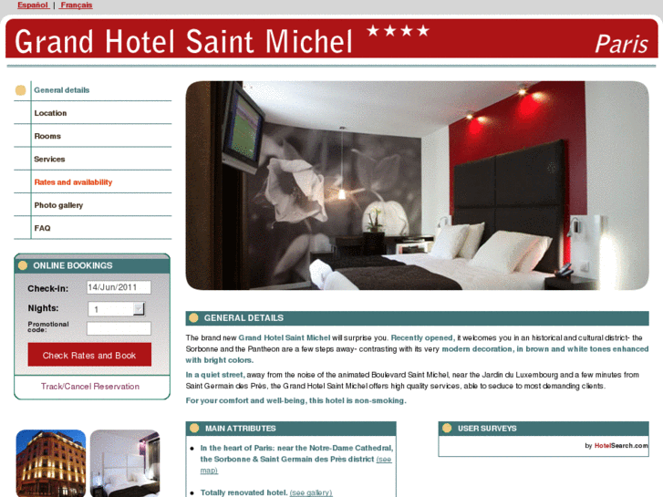 www.grandhotelstmichel-paris.com