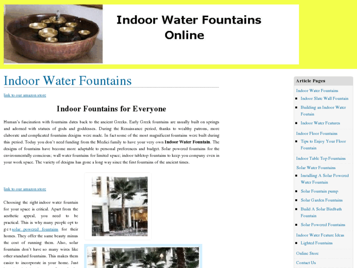 www.indoorwaterfountainsonline.com