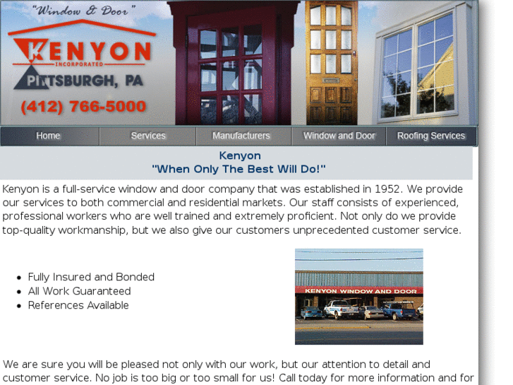 www.kenyonwindowanddoor.com