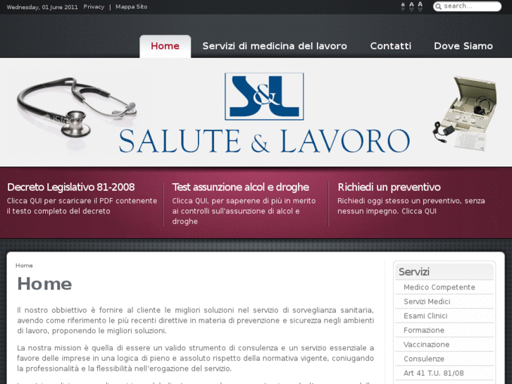 www.saluteelavoro.com