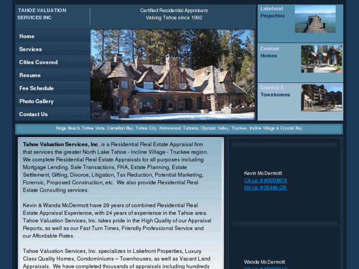 www.tahoeappraisal.com