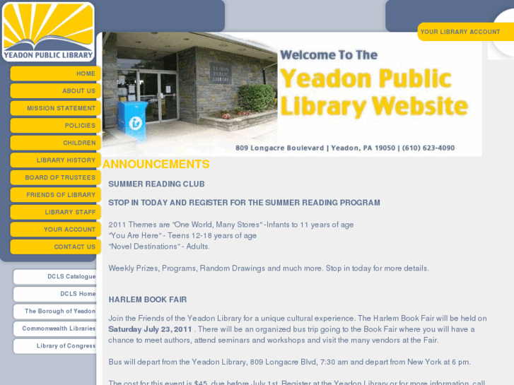 www.yeadonlibrary.org