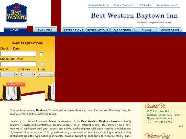 www.bestwesternbaytowntx.com