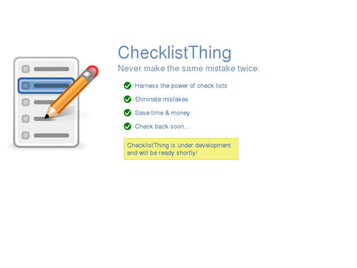 www.checklistthing.com