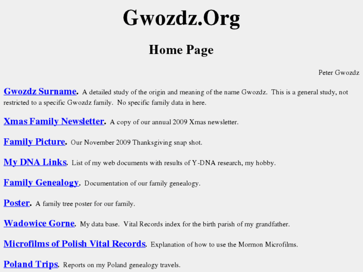 www.gwozdz.org