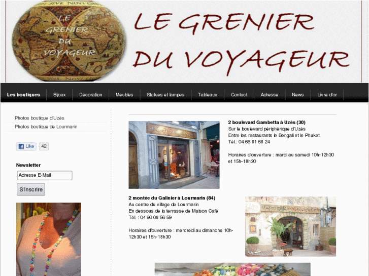 www.legrenierduvoyageur.com