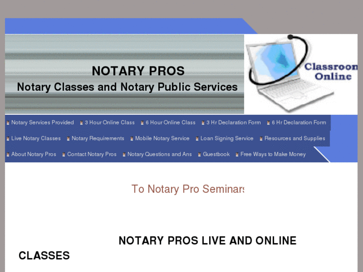 www.notaryproseminars.com