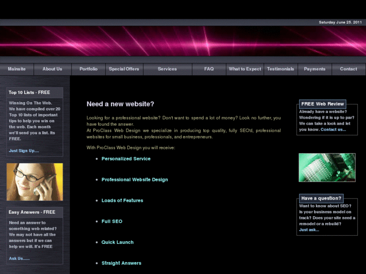 www.proclasswebdesign.com