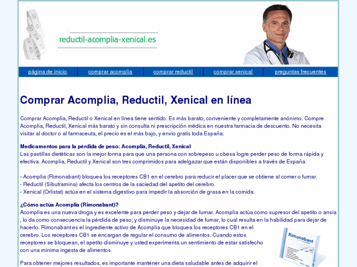 www.reductil-acomplia-xenical.es