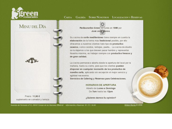 www.restaurantegreen.com