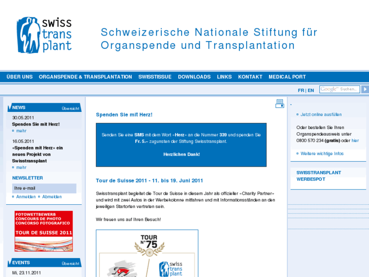 www.swisstransplant.ch