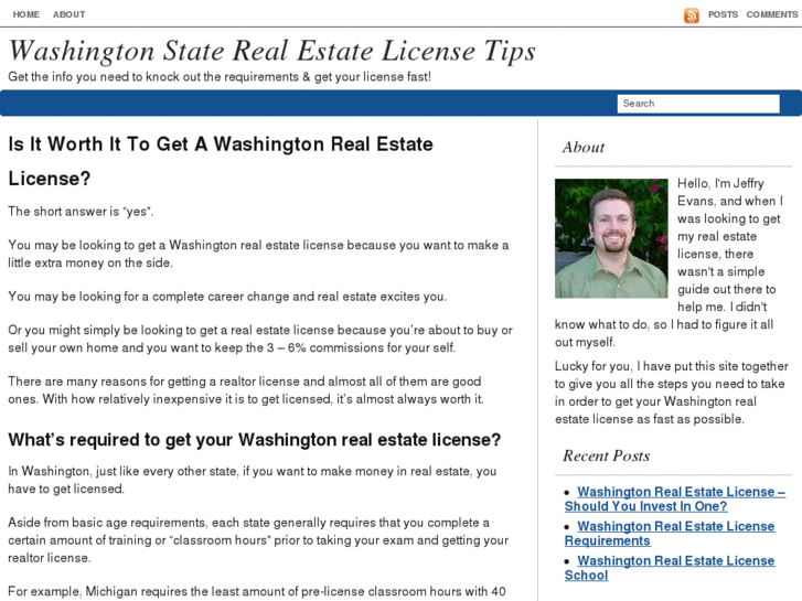 www.washingtonrealestatelicense.org