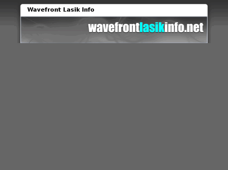 www.wavefrontlasikinfo.net